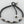 Load image into Gallery viewer, folded bead bracelet - black - pure silver - Makers & Providers