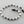 Load image into Gallery viewer, 4 tube bracelet - black - pure silver - Makers & Providers