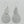 Load image into Gallery viewer, 2 x teardrop texture earring - pure silver - Makers & Providers