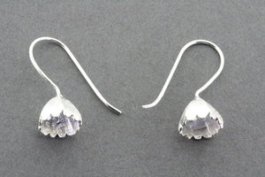Snowdrop lantern earring - small- sterling silver - Makers & Providers