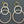 Load image into Gallery viewer, 3 circle braided hoops - silver, gold, rose gold - Makers & Providers