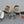 Load image into Gallery viewer, infinity ribbon stud - rose gold & oxidized - Makers & Providers