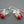 Load image into Gallery viewer, red coral verbena earrings - Makers & Providers