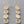 Load image into Gallery viewer, 2 mini mesh disc drop earring - silver & rose gold - Makers & Providers