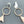 Load image into Gallery viewer, dart flight drop earrings - rose gold over silver - Makers & Providers