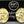 Load image into Gallery viewer, Elephant skin disc stud - 22 Kt gold over silver - Makers & Providers