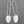 Load image into Gallery viewer, Long drop fan palm earring - sterling silver - Makers & Providers