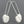 Load image into Gallery viewer, Long drop fan palm earring - sterling silver - Makers & Providers