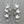 Load image into Gallery viewer, daisy chain drop earring - silver and oxidized - Makers & Providers