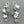 Load image into Gallery viewer, daisy chain drop earring - silver and oxidized - Makers & Providers