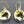 Load image into Gallery viewer, crown wreath drop earring - 22Kt gold on silver - Makers & Providers