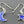 Load image into Gallery viewer, blue star & moon drop earring - hand enamelled - Makers & Providers