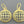 Load image into Gallery viewer, Globe drop earring - 22Kt gold over silver - Makers & Providers