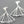 Load image into Gallery viewer, Multi triangle earring - silver - Makers & Providers