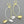 Load image into Gallery viewer, Double blossom drop earring - silver & gold - Makers & Providers
