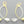 Load image into Gallery viewer, Double blossom drop earring - silver & gold - Makers & Providers