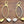 Load image into Gallery viewer, Double blossom drop earring - silver & gold - Makers & Providers