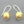 Load image into Gallery viewer, cup drop earring - 22 Kt gold - Makers &amp; Providers
