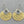 Load image into Gallery viewer, Lace-coral disc earring - 22Kt gold over silver - Makers & Providers
