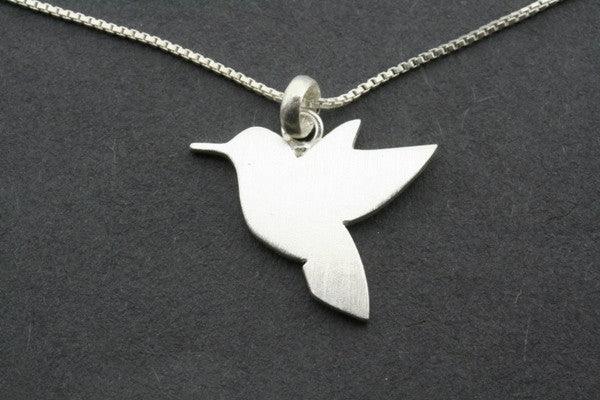 Earrings Hummingbird Silver Bird Jewellery Hummingbird Necklace Sterling Silver – Moon Raven Designs