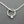 Load image into Gallery viewer, little ring pendant - cubic zirconian on 45cm link chain - Makers & Providers