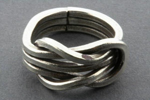 heavy infinity knot ring - Makers & Providers