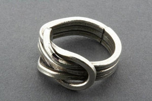 heavy infinity knot ring - Makers & Providers