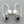 Load image into Gallery viewer, triangular obsidian & pearl earring - sterling silver - Makers & Providers