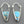 Load image into Gallery viewer, turquoise and bronze silver earrings