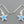 Load image into Gallery viewer, sterling silver and enamel star earring