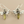 Load image into Gallery viewer, Honey Bee Earrings — Sterling Silver &amp; Brass with Oxidised Detail
