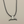 Load image into Gallery viewer, Whale tail necklace - sterling silver on adjustable leather thong
