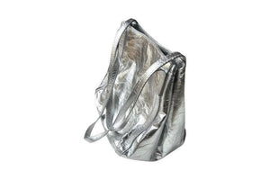 Papaya bag - metallic silver - Makers & Providers