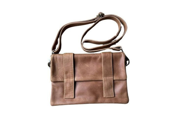 leather shoulder bag with adjustable strap
