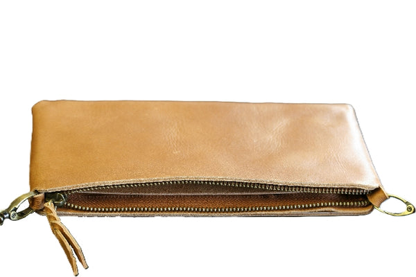 Oblong bag - tan