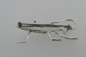 cricket pin - sterling silver - Makers & Providers