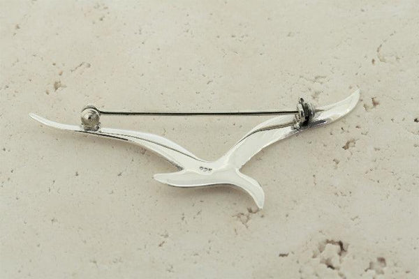 Albatross brooch - sterling silver - Makers & Providers