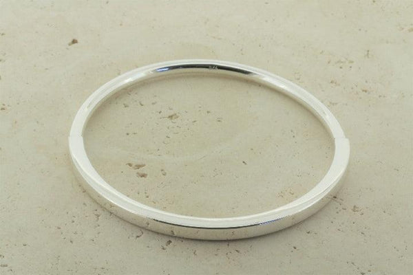 Half tube half squared circle bangle - Makers & Providers