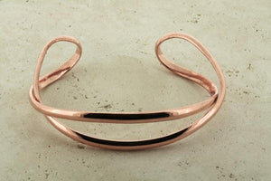 curved ends open cuff - copper - Makers & Providers