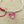Load image into Gallery viewer, Enamelled pink flying heart bead bracelet
