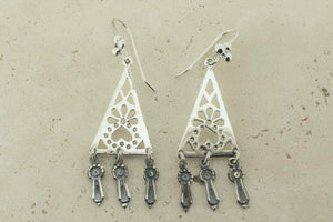 triangle chandelier earring - Makers & Providers