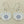 Load image into Gallery viewer, White &amp; blue enamel protective eye drop earring - Makers &amp; Providers
