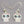 Load image into Gallery viewer, Enamelled skull earrings - Makers &amp; Providers
