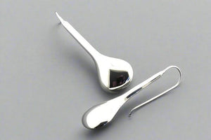 Polished la louche earring - sterling silver - Makers & Providers