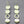 Load image into Gallery viewer, 4 x silver disc drop earring
