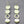 Load image into Gallery viewer, 4 x silver disc drop earring

