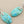 Load image into Gallery viewer, Turquoise earrings with silver  posts on a gray background
