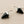 Load image into Gallery viewer, Spearhead drop earrings - onyx
