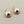 Load image into Gallery viewer, Silver &amp; copper convex circle drop earring
