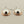 Load image into Gallery viewer, Silver &amp; copper convex circle drop earring
